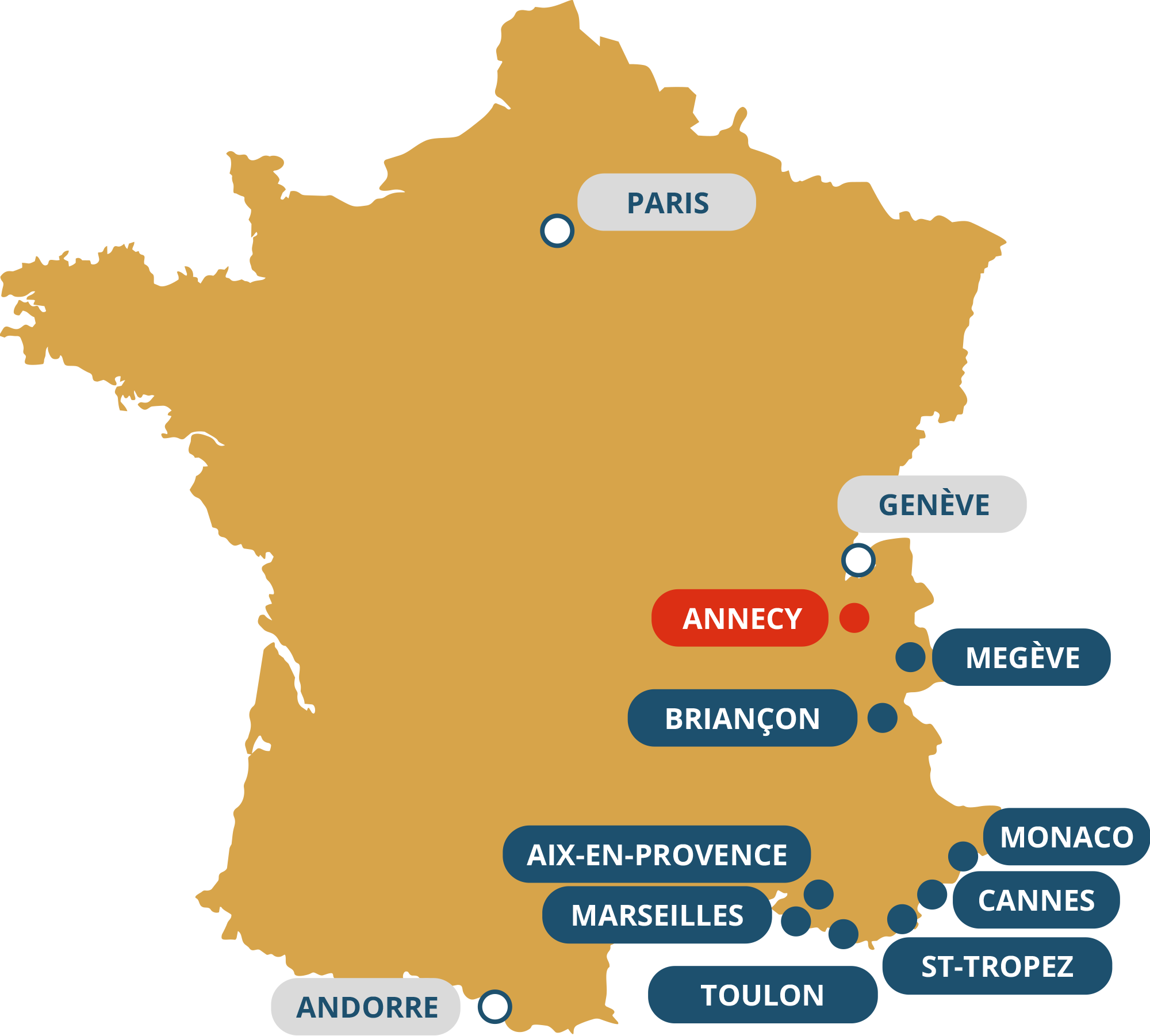 carte france
